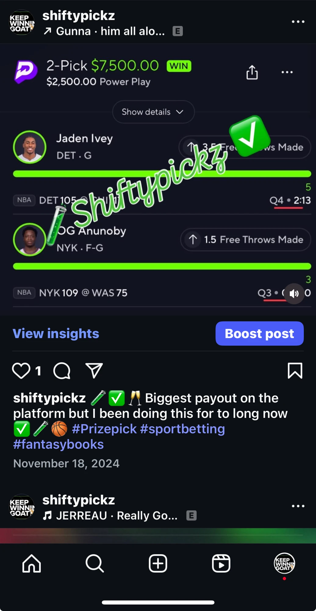 ShiftyPickz profile banner