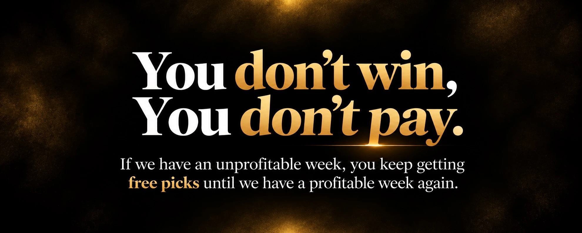 BetterBets profile banner