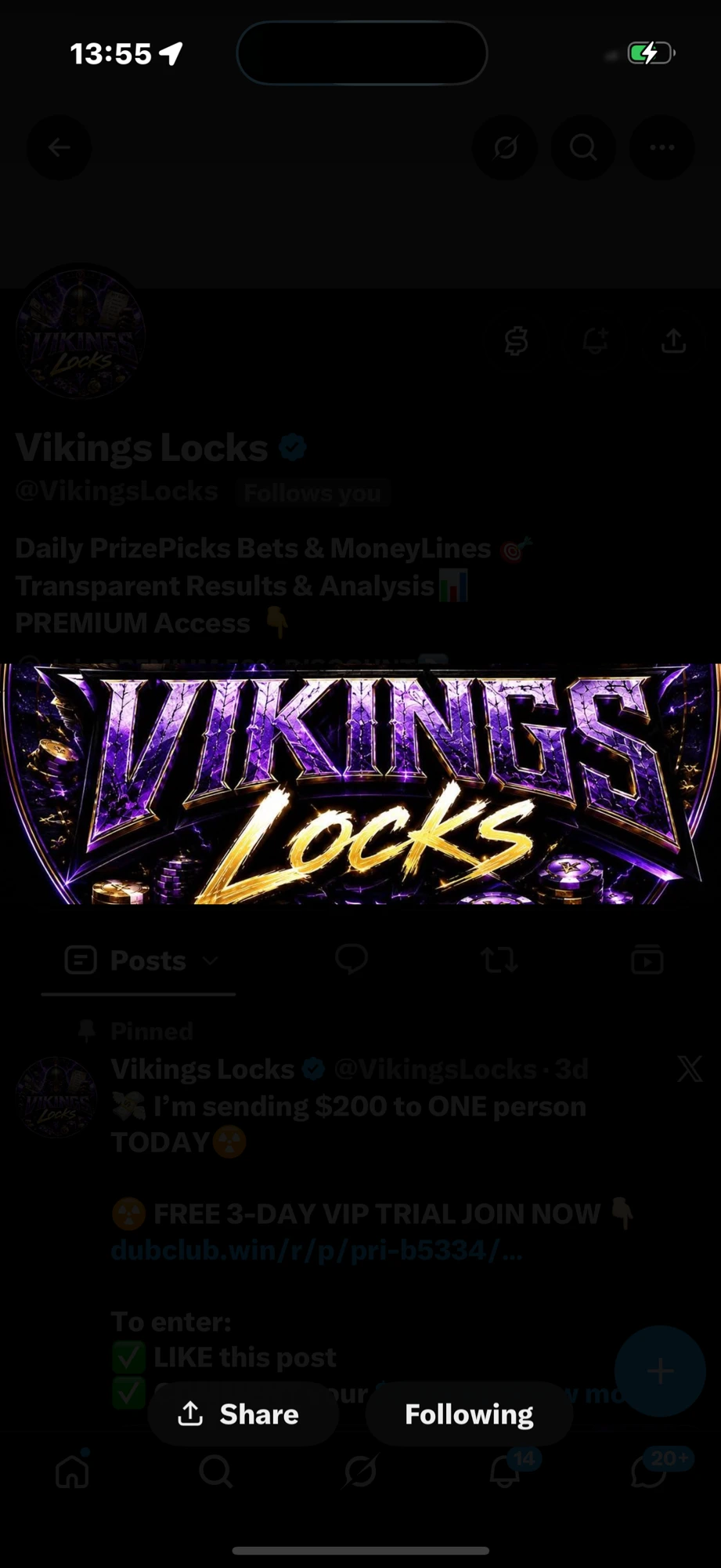 VikingsLocks profile banner