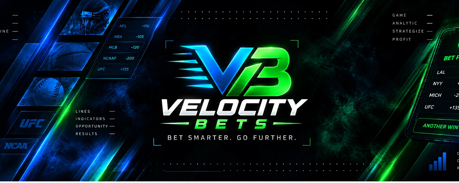 VelocityBets profile banner