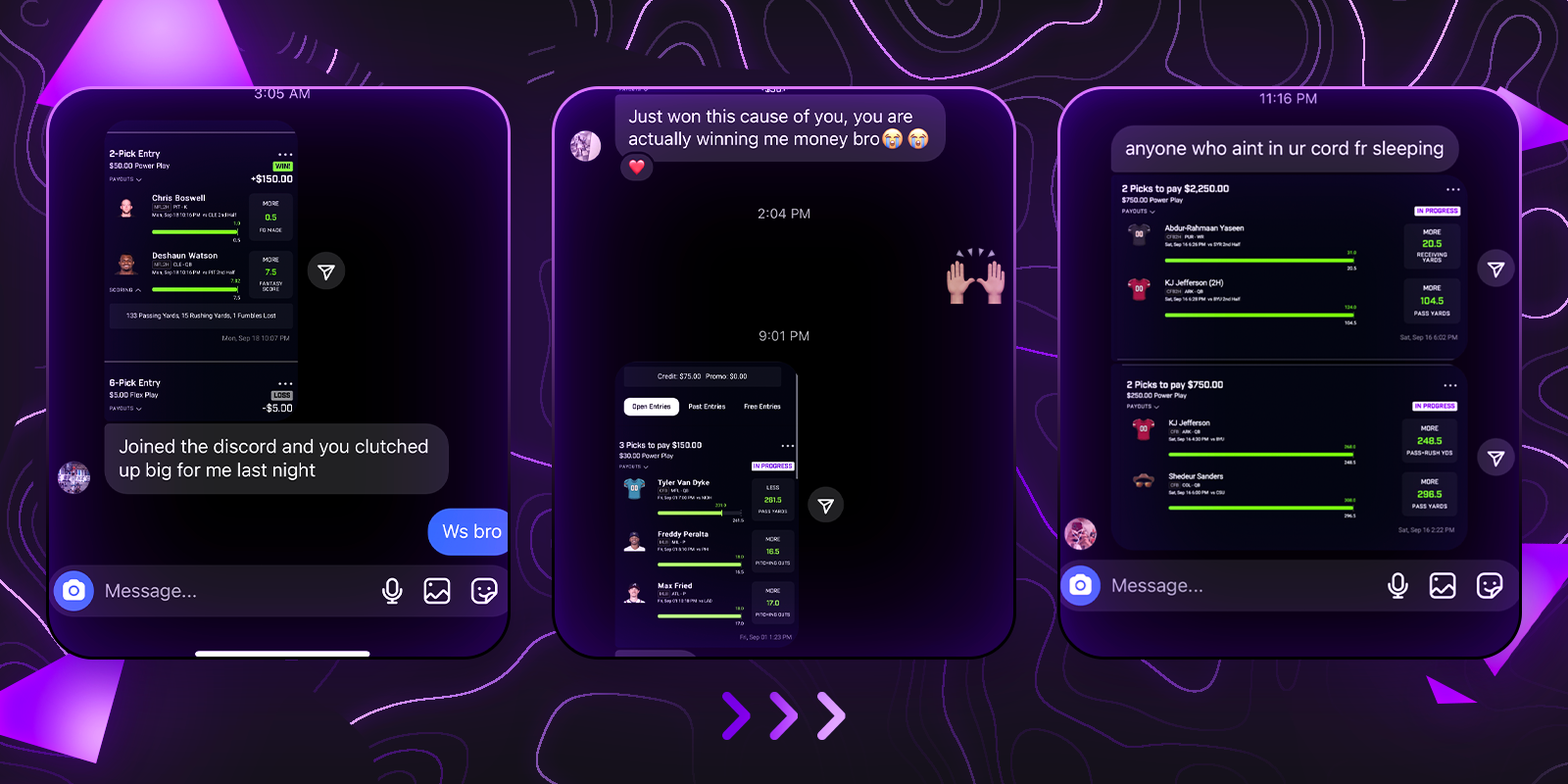 Profile banner